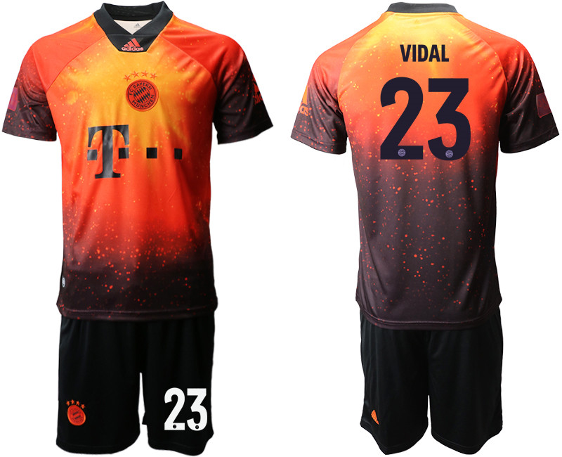 2018 19 Bayern Munich 23 VIDAL FIFA Digital Kit Soccer Jersey