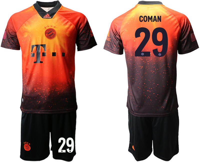 2018 19 Bayern Munich 29 COMAN FIFA Digital Kit Soccer Jersey