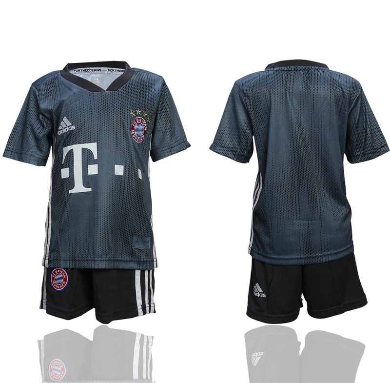 2018 19 Bayern Munich Third Away Youth Soccer Jersey