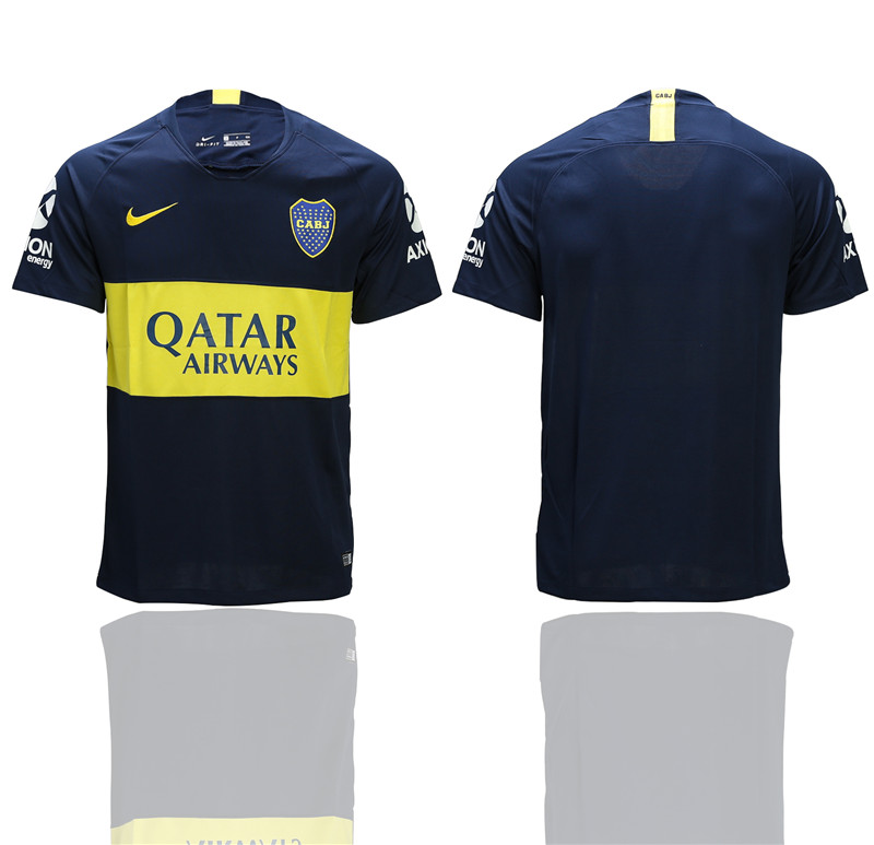 2018 19 Boca Juniors Home Thailand Soccer Jersey