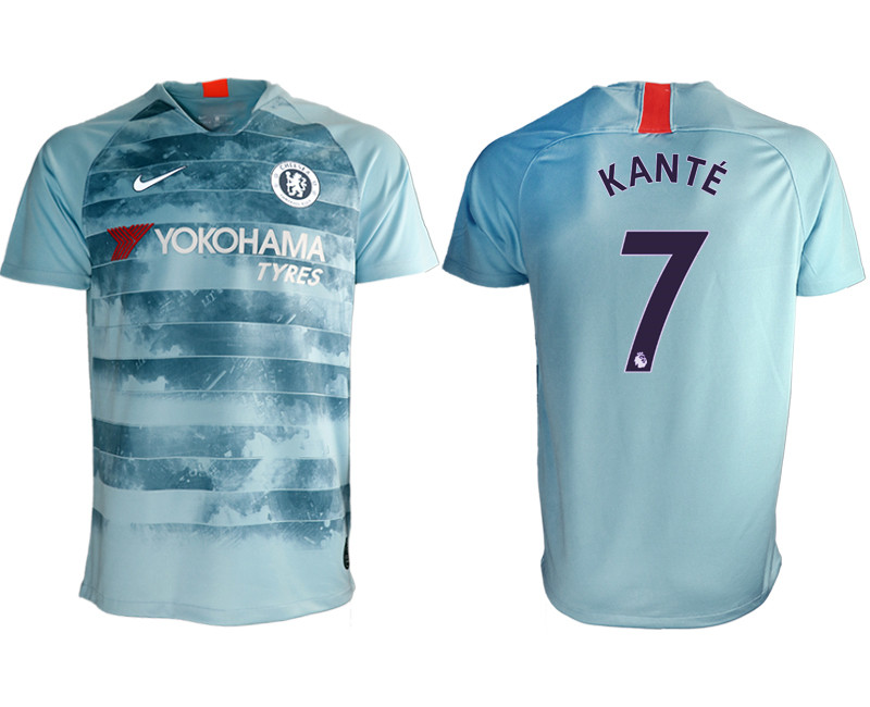 2018 19 Chelsea 7 KANTE Third Away Thailand Soccer Jersey