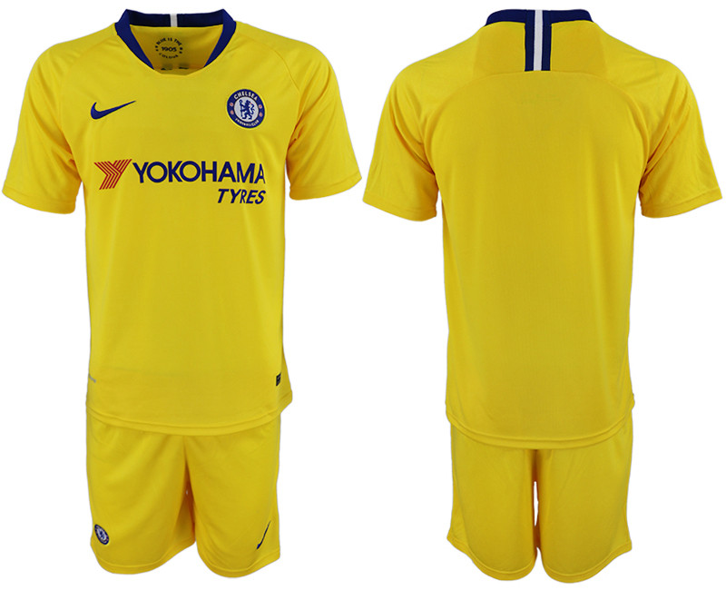 2018 19 Chelsea Away Soccer Jersey