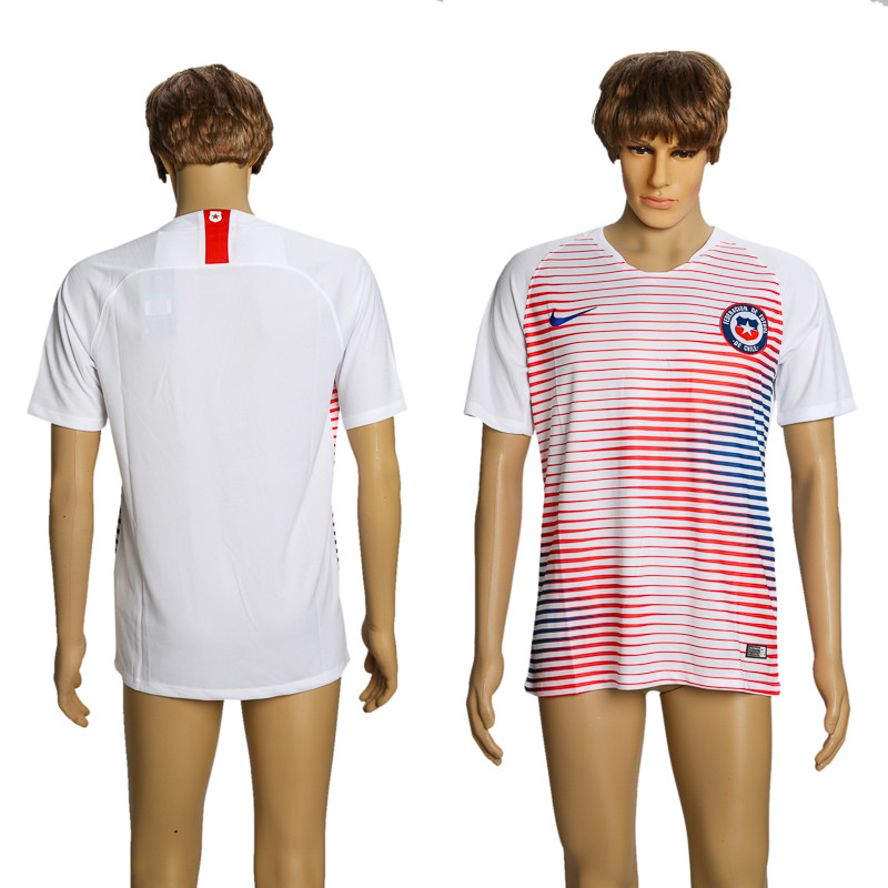 2018 19 Chile Away Thailand Soccer Jersey