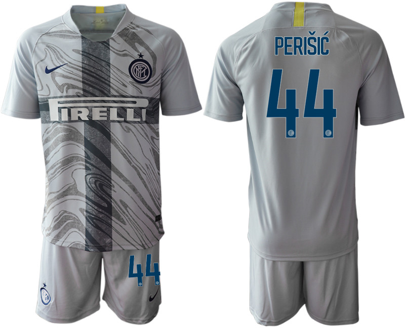 2018 19 Inter Milan 44 PERISIC Third Away Soccer Jersey