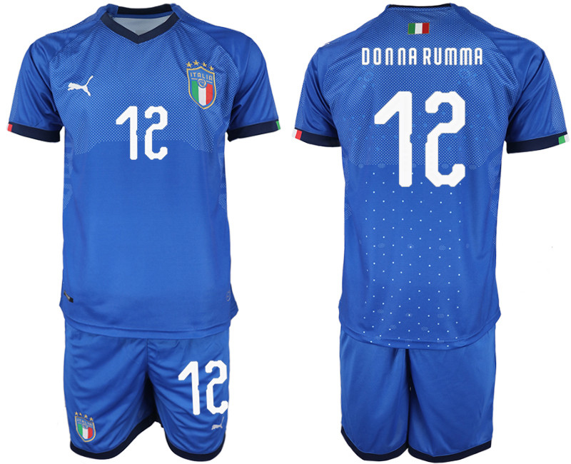 2018 19 Italy 12 DONNA RUMMA Home Soccer Jersey