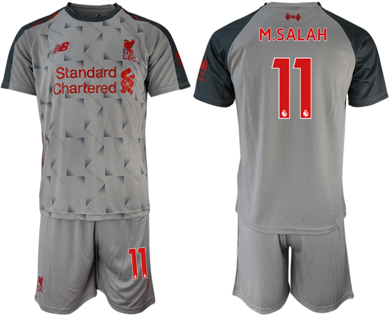 2018 19 Liverpool 11 M.SALAH Third Away Soccer Jersey