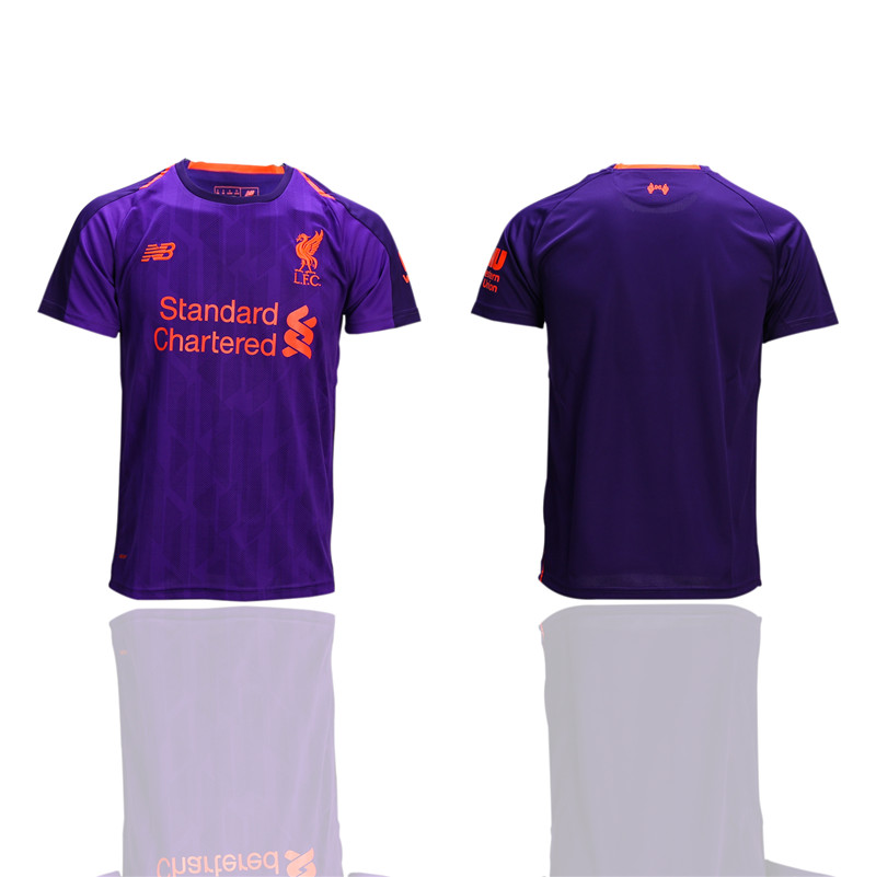 2018 19 Liverpool Away Thailand Soccer Jersey