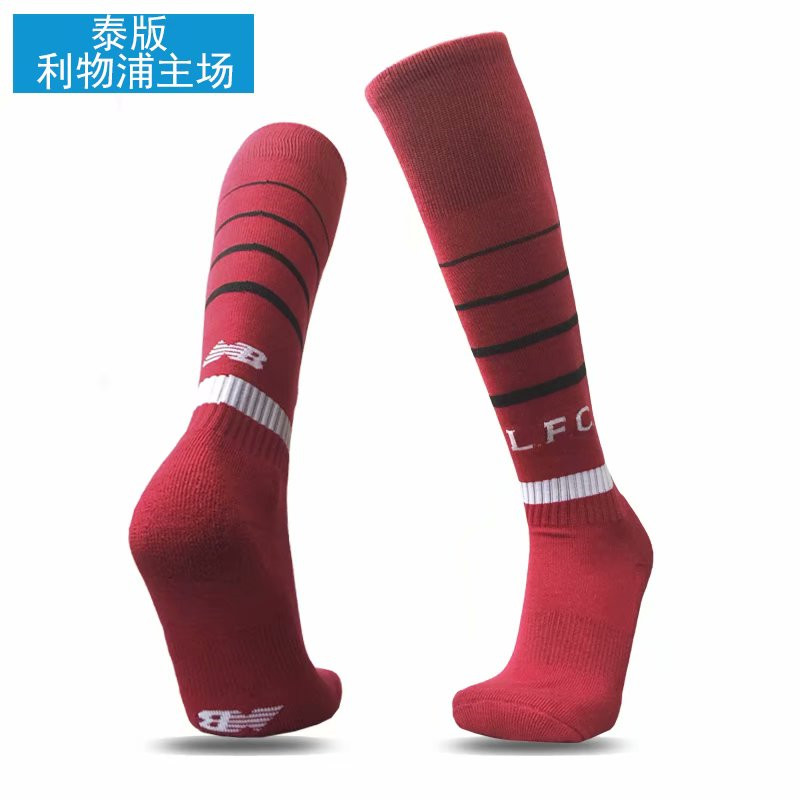 2018 19 Liverpool Home Soccer Socks