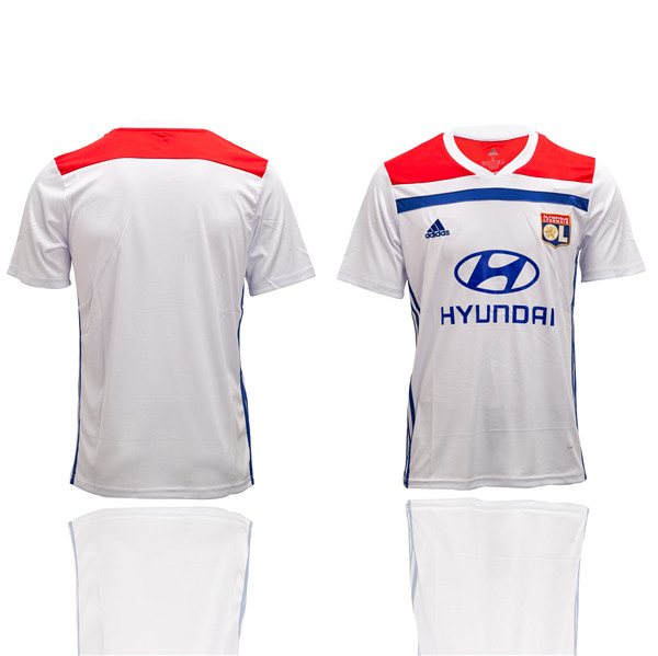 2018 19 Lyon Home Thailand Soccer Jersey