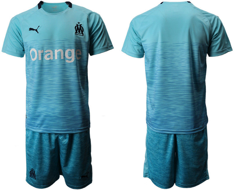 2018 19 Marseille Away Soccer Jersey