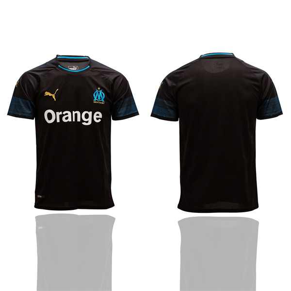 2018 19 Marseille Away Thailand Soccer Jersey