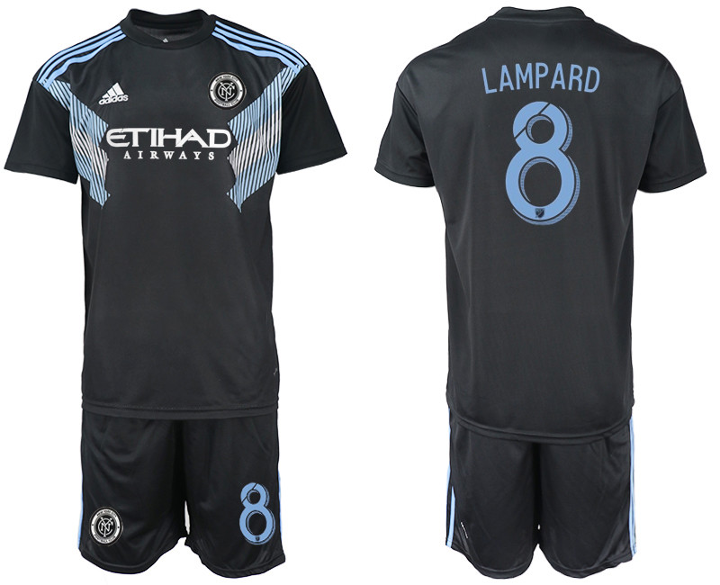 2018 19 New York City FC 8 LAMPARD Away Soccer Jersey