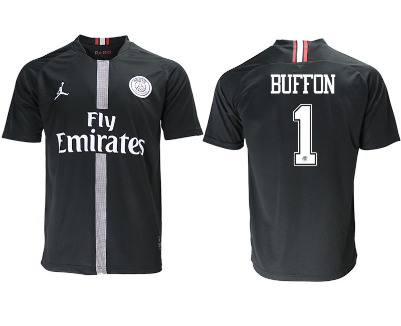 2018 19 Paris Saint Germain 1 BUFFON Home Jordan Thailand Soccer Jersey