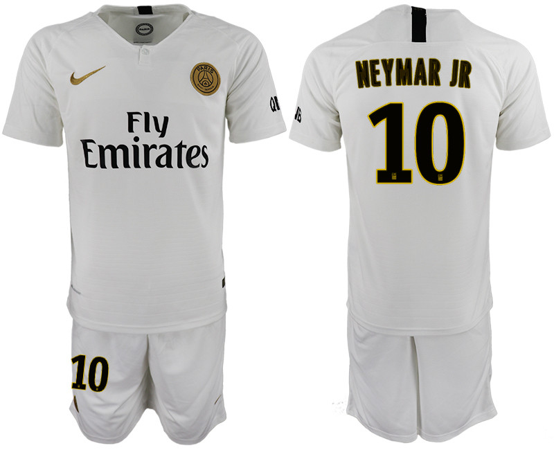 2018 19 Paris Saint Germain 10 NEYMAR JR Away Soccer Jersey