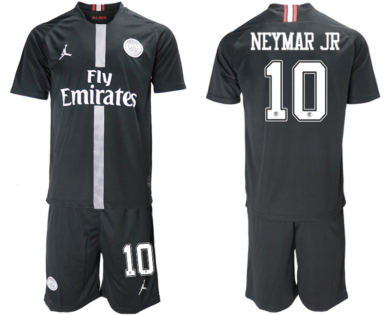 2018 19 Paris Saint Germain 10 NEYMAR JR Home Jordan Goalkeeper Soccer Jersey