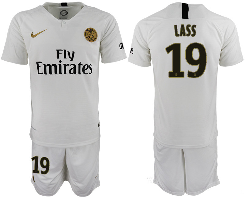 2018 19 Paris Saint Germain 19 LASS Away Soccer Jersey