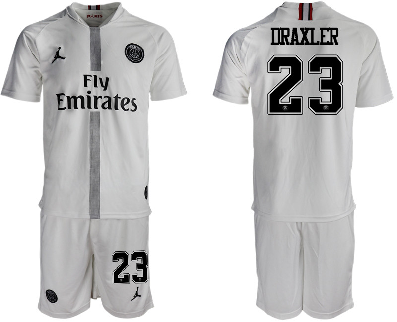 2018 19 Paris Saint Germain 23 DRAXLER Away Jordan Goalkeeper Soccer Jersey