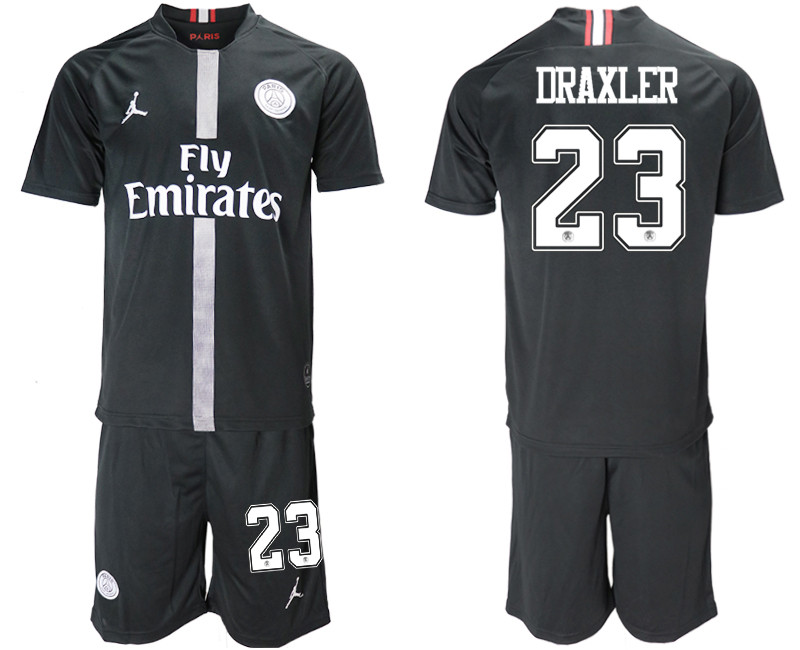 2018 19 Paris Saint Germain 23 DRAXLER Home Jordan Goalkeeper Soccer Jersey