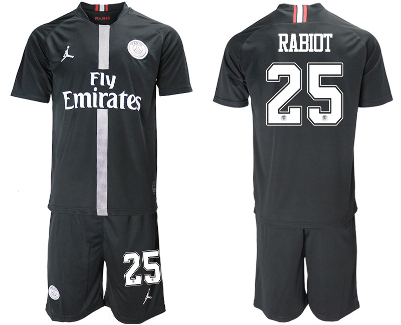 2018 19 Paris Saint Germain 25 RABIOT Home Jordan Goalkeeper Soccer Jersey