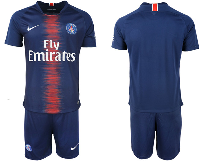 2018 19 Paris St Germain Home Soccer Jersey