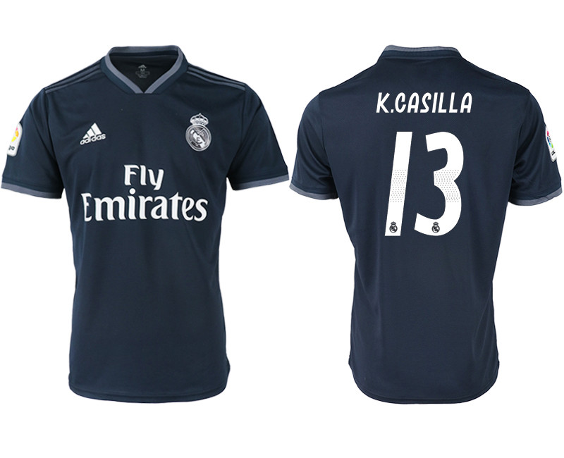 2018 19 Real Madrid 13 K.CASILLA Away Thailand Soccer Jersey