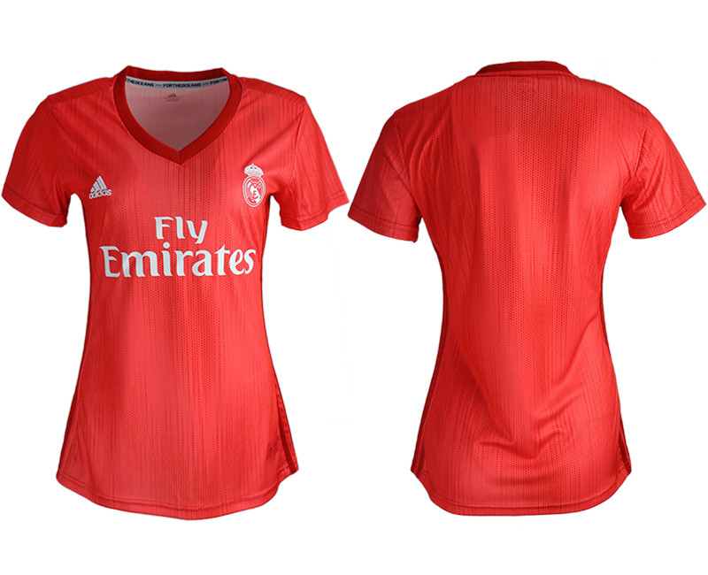 2018 19 Real Madrid Away Women Soccer Jersey