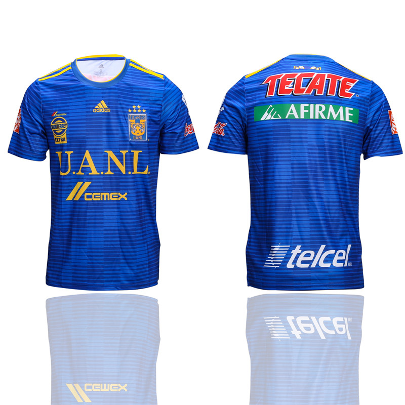 2018 19 Tigres UANL Away Thailand Soccer Jersey