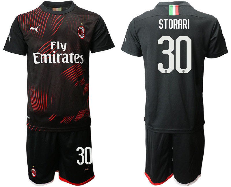 2019 20 AC Milan 30 STORARI Third Away Soccer Jersey