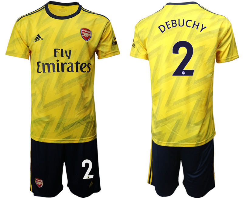 2019 20 Arsenal 2 DEBUCHY Away Soccer Jersey