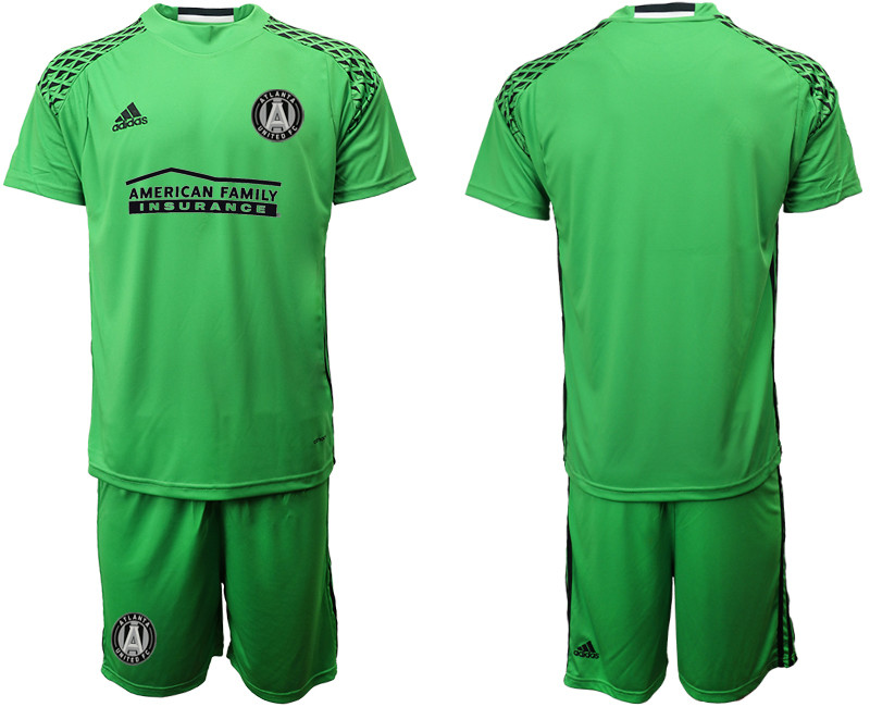 2019 20 Atlanta United FC Apple Green Goalkeeper Soccer Jersey