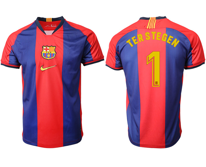 2019 20 Barcelona 1 TERSTEGEN Home Thailand Soccer Jersey