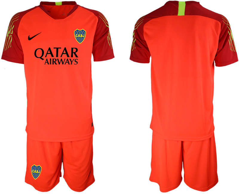 2019 20 Boca Juniors Red Goalkeeper Soccer Jersey