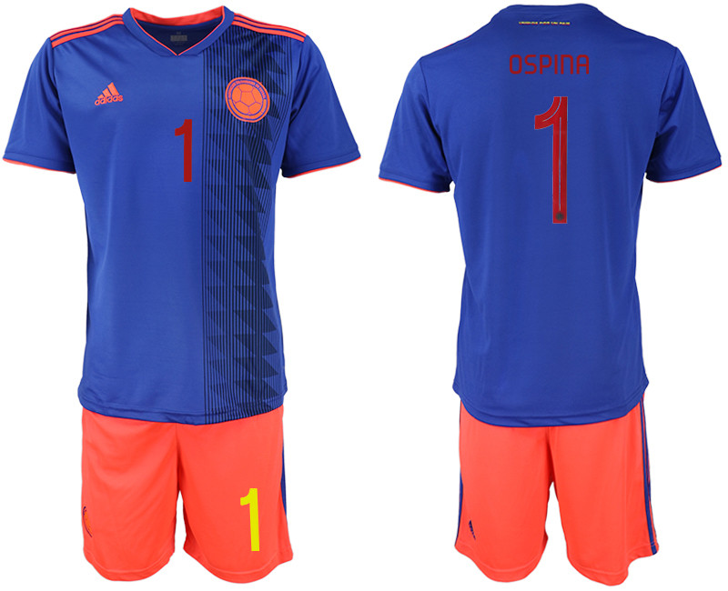 2019 20 Colombia 1 OSPINA Away Soccer Jersey