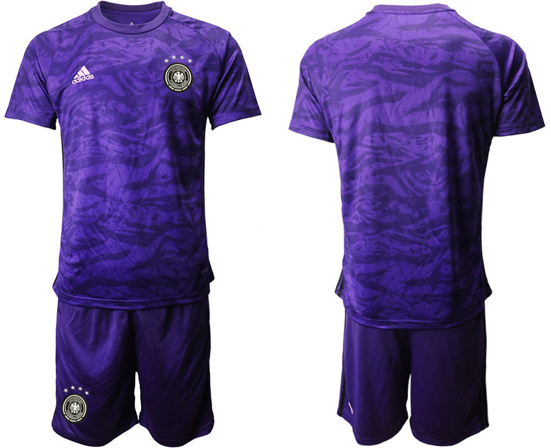 2019 20 Germany Purple Goalkeeper Soccer Jersey