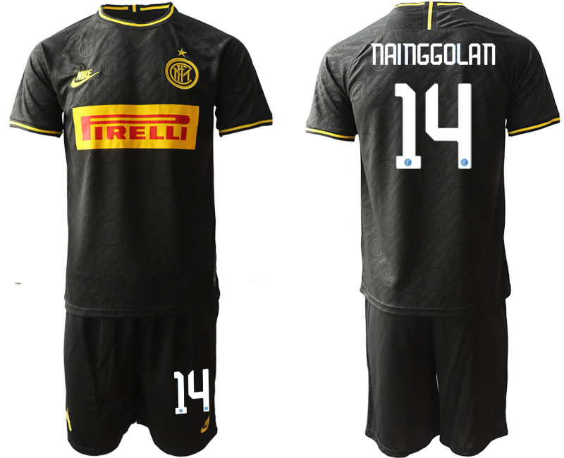 2019 20 Inter Milan 14 NAINGGOLAN Third Away Soccer Jersey