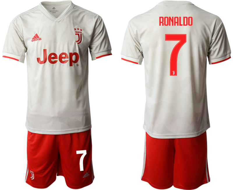 2019 20 Juventus FC 7 RONALDO Away Soccer Jersey