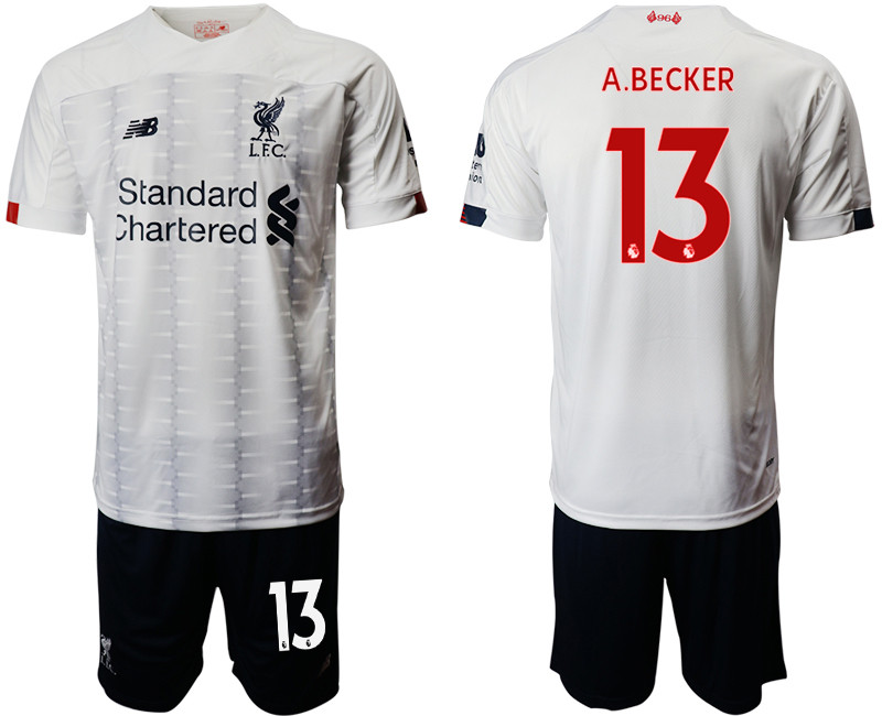 2019 20 Liverpool 13 A.BECKER Away Soccer Jersey