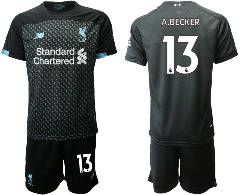 2019 20 Liverpool 13 A.BECKER Third Away Soccer Jersey