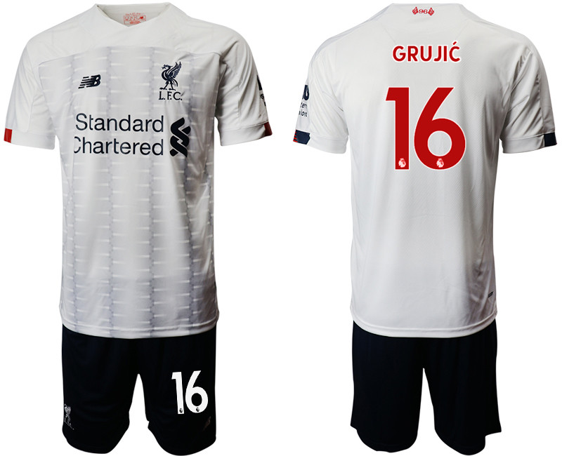 2019 20 Liverpool 16 GRUJIC Away Soccer Jersey