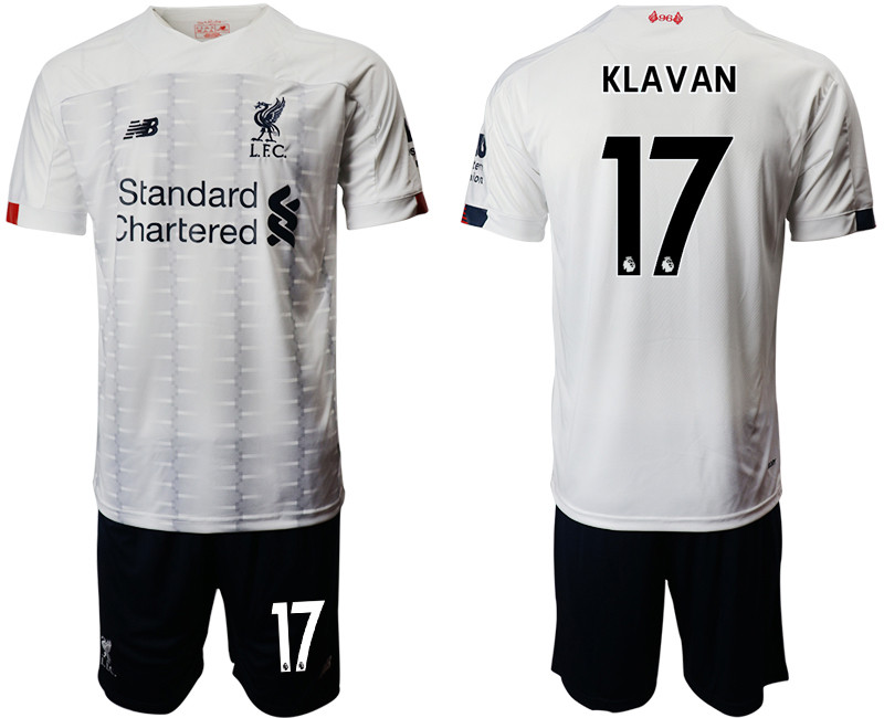 2019 20 Liverpool 17 KLAVAN Away Soccer Jersey