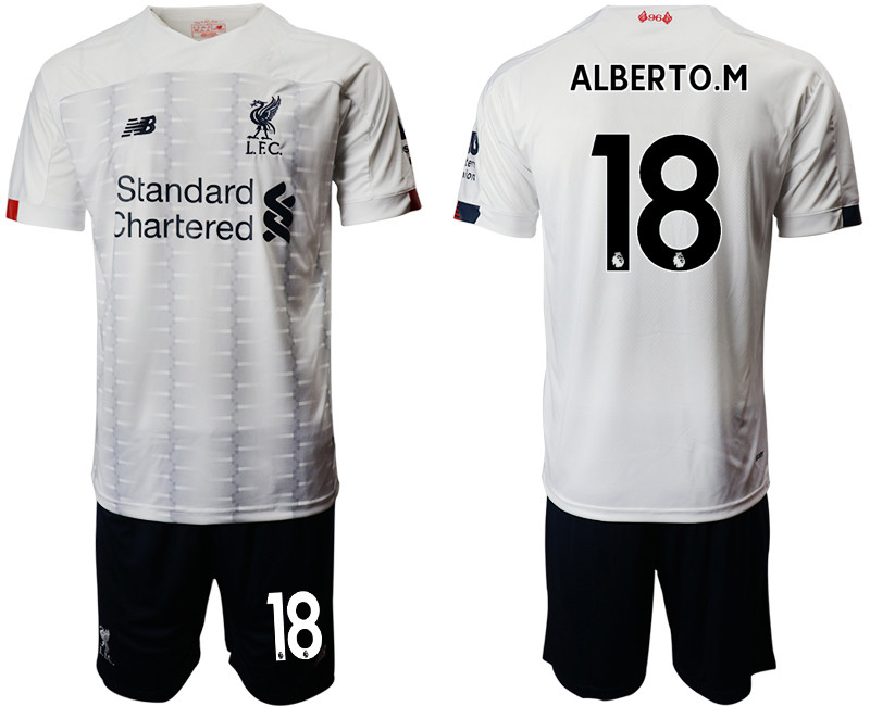 2019 20 Liverpool 18 ALBERTO.M Away Soccer Jersey