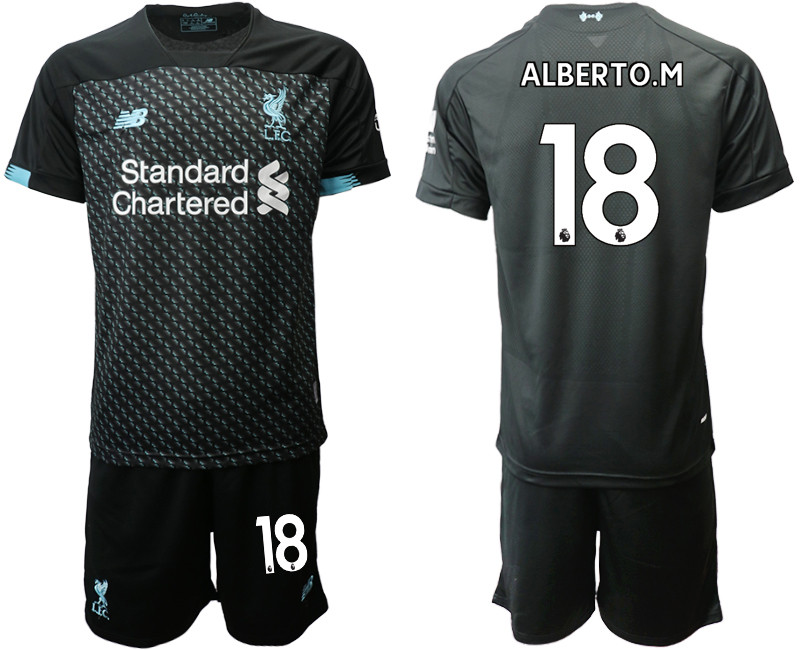 2019 20 Liverpool 18 ALBERTO.M Third Away Soccer Jersey