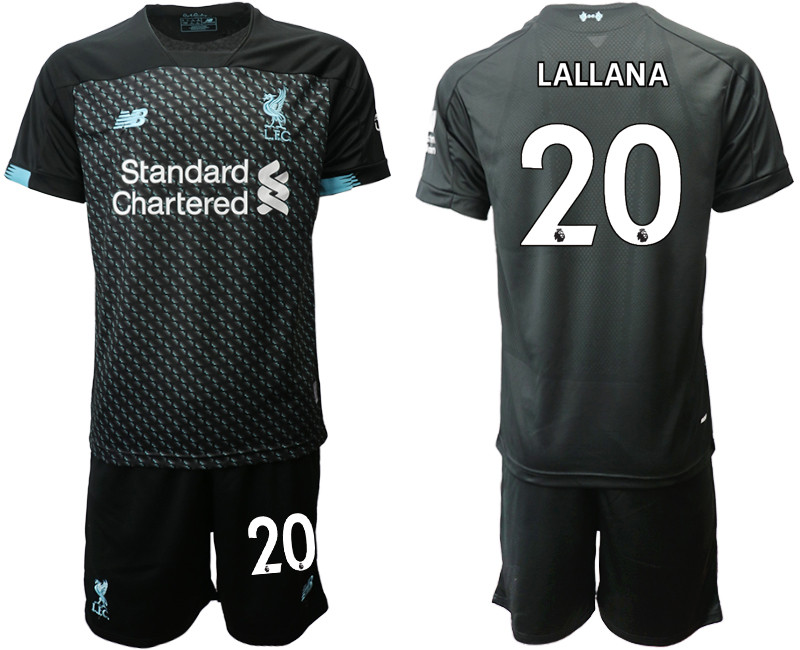 2019 20 Liverpool 20 LALLANA Third Away Soccer Jersey