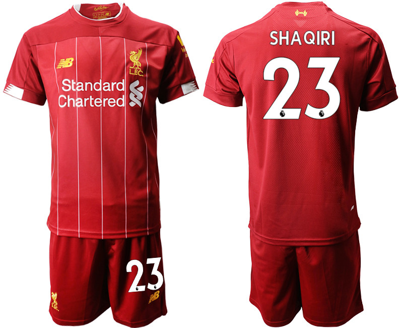 2019 20 Liverpool 23 SHAQIRI Home Soccer Jersey