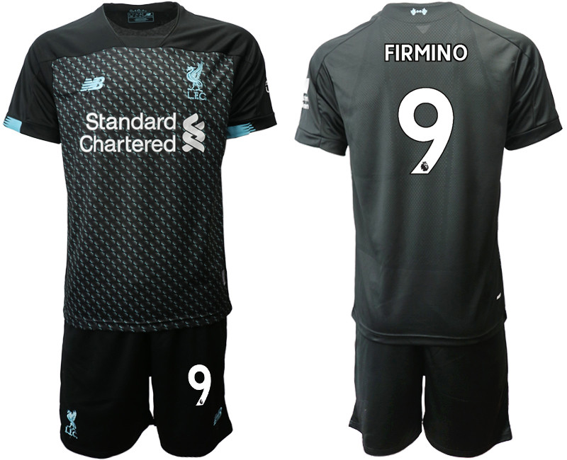 2019 20 Liverpool 9 FIRMINO Third Away Soccer Jersey