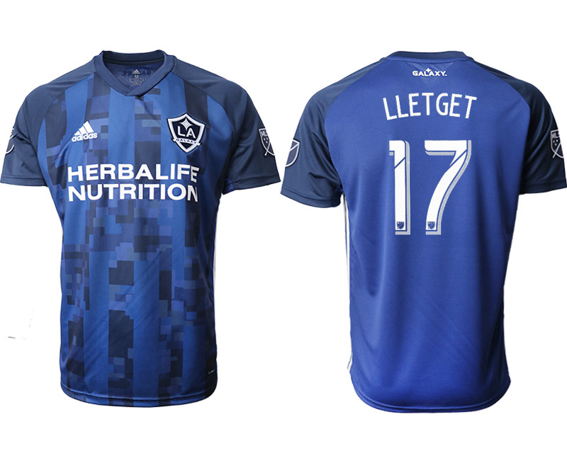 2019 20 Los Angeles Galaxy 17 LLETGET Away Thailand Soccer Jersey