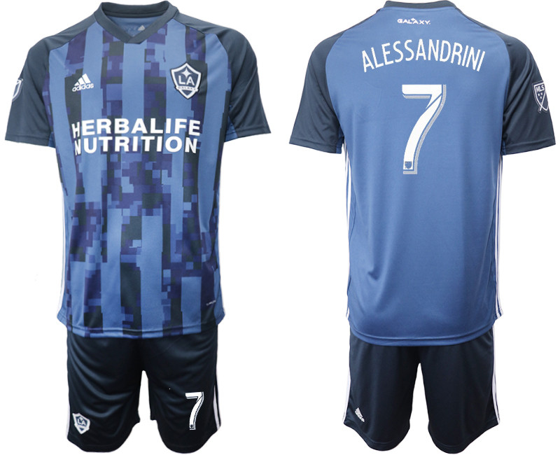 2019 20 Los Angeles Galaxy 7 ALESSANDRINI Away Soccer Jersey