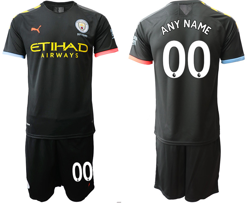 2019 20 Manchester City Customized Away Soccer Jersey