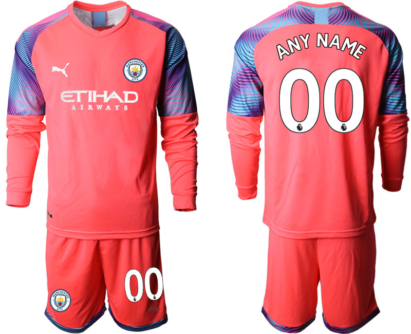 Manchester City No42 Toure Yaya Away Long Sleeves Soccer Club Jersey