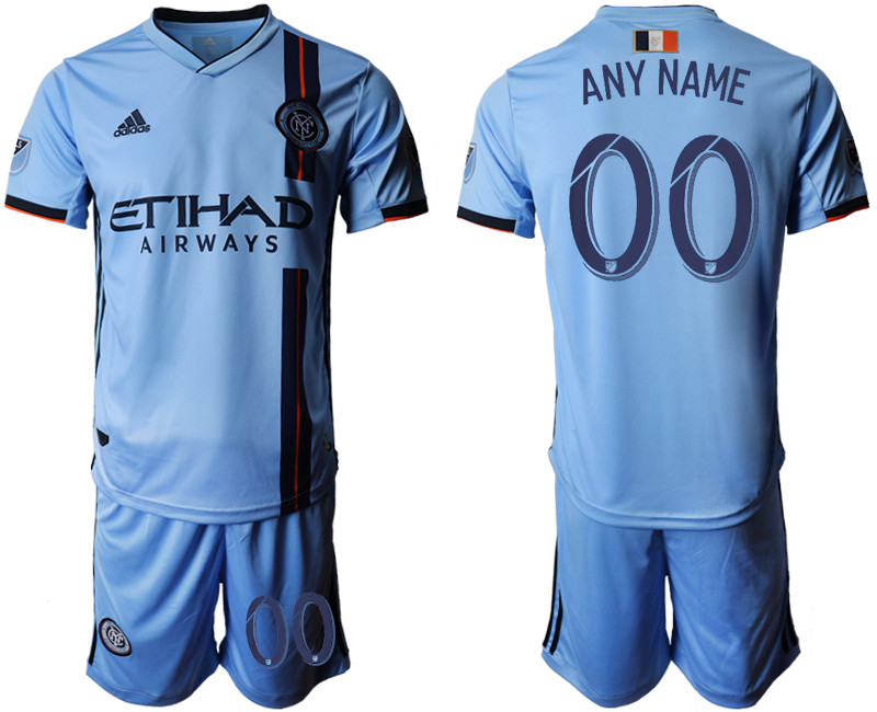 2019 20 New York City FC Customized Home Soccer Jersey